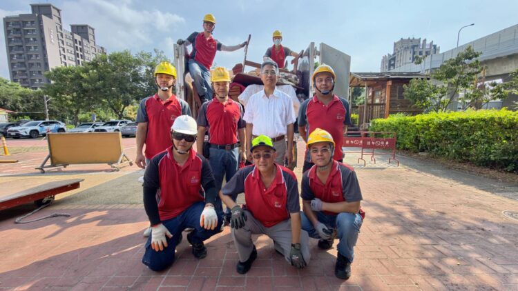 花蓮災民call-in寶之林　台中「家具超人」滿載希望再度出發