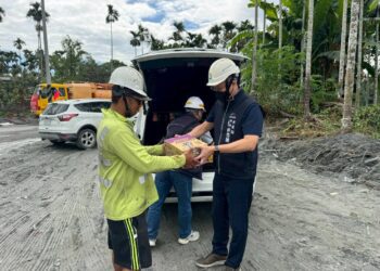 台中「下水道超人」馳援花蓮進入第5日　市府暖心補給前線夥伴