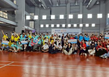 台中海線小作所運動會　身障青年挑戰五感