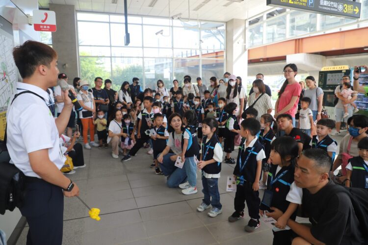 台中捷運「小小站長」體驗熱烈登場！寓教於樂推廣安全與環保教育