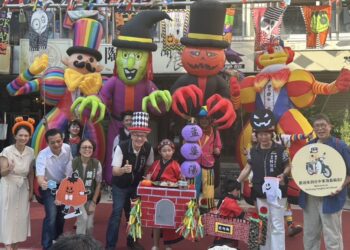 百名變裝搞怪齊聚！台市東海藝術街「第十二屆國際藝術節」萬聖嘉年華熱鬧開趴