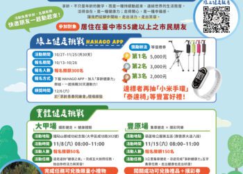 走出青春健康！台中「享齡健康力生活節」熱力開跑