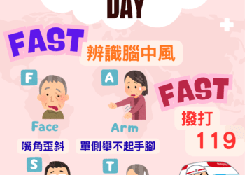 響應世界中風日 中市衛生局呼籲定期監測8大危險因子 遠離中風威脅