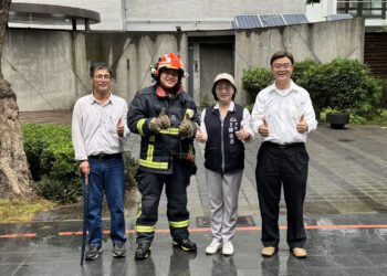 強化文化資產守護韌性-台中文學館進行實境防災演練