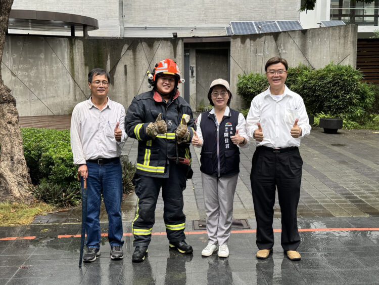 強化文化資產守護韌性-台中文學館進行實境防災演練