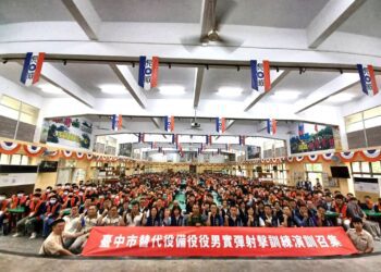 提升城市防衛戰力！中市府召訓515名備役替代役強化射擊訓練