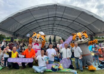 2025市民野餐日大甲場-石虎家族、yoyo家族陪伴逾3000粉絲一起草地閱讀曬曬幸福