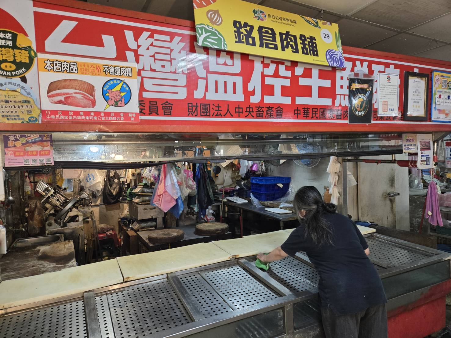 復業在即全面督導！中市府完成全數50處市場防疫作業