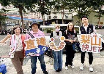 梨山到台中不再遙遠！金馬獎女星搭幸福巴士見證山城交通新紀元