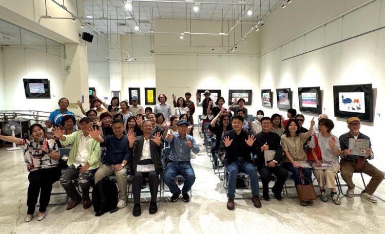 畫筆裡的青春少年兄！中市「鳥魚‧魚鳥」黃票生特展-帶您重返藝術初心