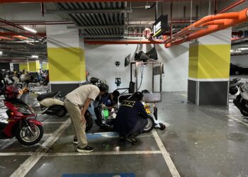 台中公園一期社宅地下室機車起火-住宅處：無人員傷亡、未波及其他車輛