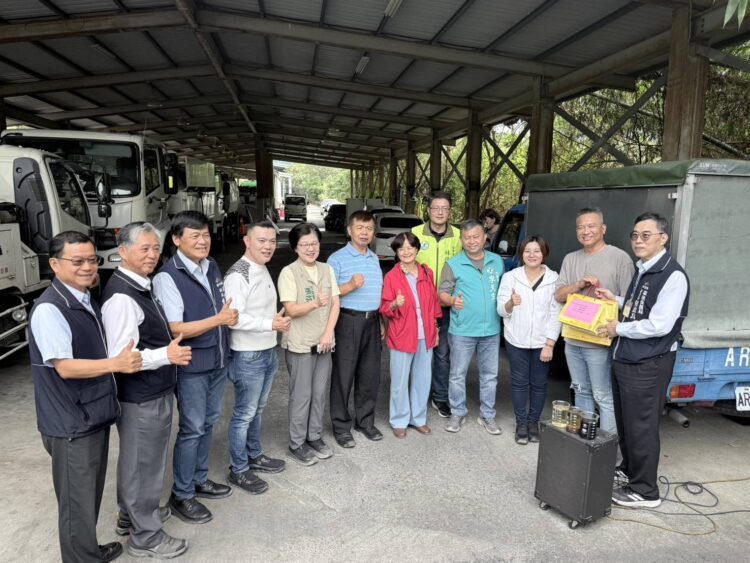 警消環衛委員會考察大里掩埋場　中市環保局審慎管理把守環境品質