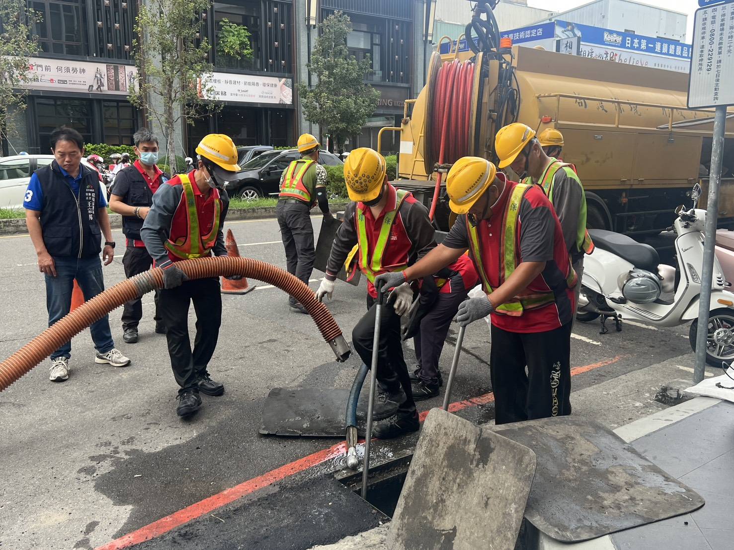 齊心守護家園-中市府跨局分工整備-防範鳳凰颱風來襲