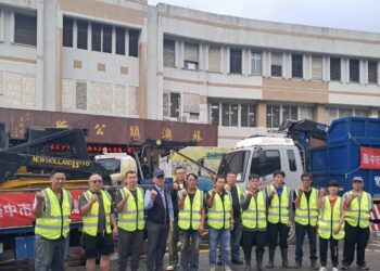 深入蘇澳災區火速馳援-「台中隊」現場搶修畫面曝光