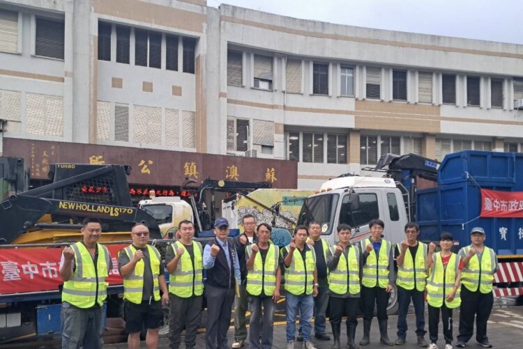 深入蘇澳災區火速馳援-「台中隊」現場搶修畫面曝光