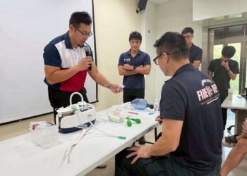 跨界合作創新教具　中市消防局推3d列印氣切訓練模具強化救護訓練