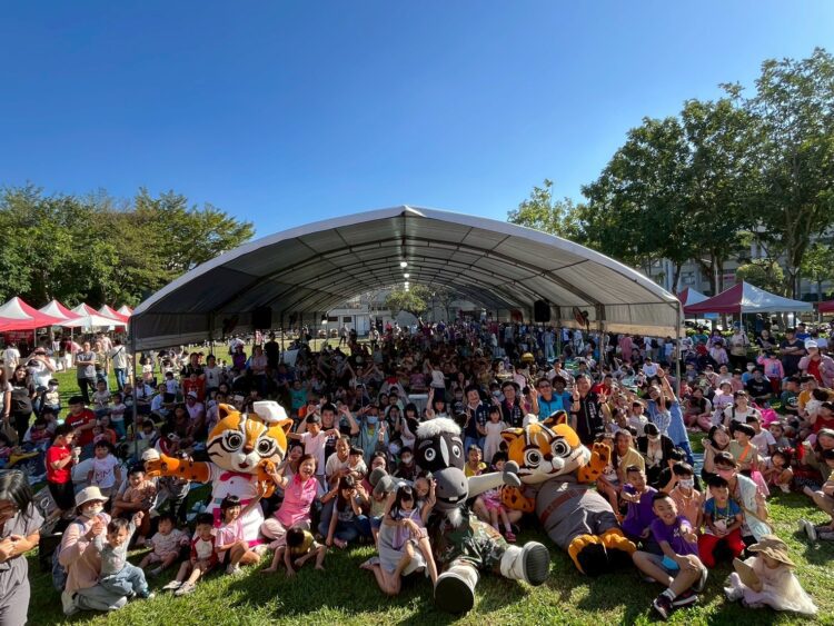 石虎家族攜手yoyo家族嗨翻豐原-市民朋友開心追星:期待明年再相見!