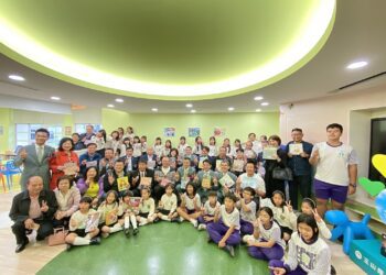 美好的教育禮物!-第198所「玉山圖書館」落腳中市清水槺榔國小