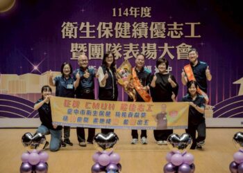 中市衛生局表揚績優志工　用愛灑下健康的種子