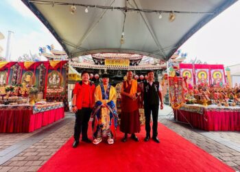 宗教跨界交流 佛教與道教共聚走進社區辦祈法法會用行動守護鄉里