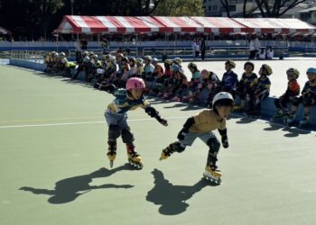 台中市議長盃滑輪賽青春登場-小將張厤溱宣誓展青春風采