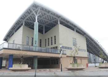 廠商非法占用台中國際網球中心-運動局將會同警方依法移置