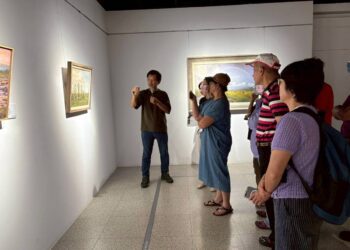 生活美學館「流域」－許世彬油畫展 以油彩書寫溪流的記憶與故事