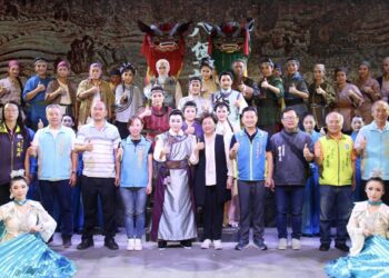 明華園戲劇總團二水演繹《八堡圳傳奇》 感恩先人開鑿八堡圳滋養彰化這片土地