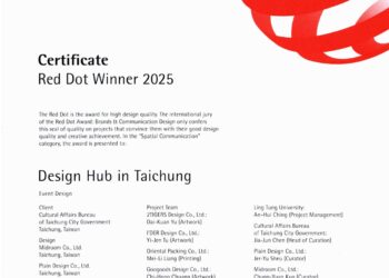 再度見證台中創意實力!「2024創意台中」獲德國紅點及金點雙項國際設計獎
