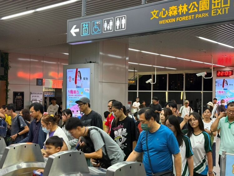 中捷運量節節高升!11月日均運量再刷新紀錄