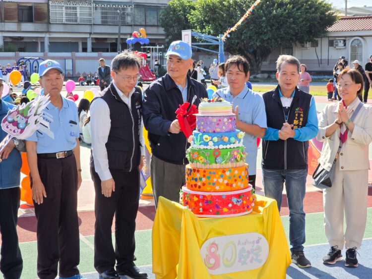 中市外埔區安定國小80週年校慶熱鬧登場！安學八十薪傳盛、定啟百年桃李香