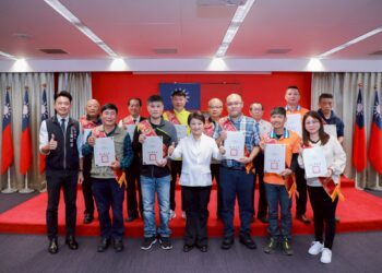 114年優良計程車駕駛人表揚-盧市長感謝城市英雄-有你載我安心