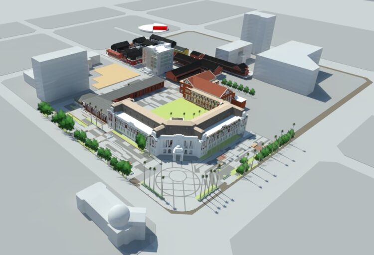 台中州廳廣場老舊設備改善-中市文化局：回歸人本友善安全