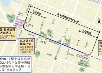 藍線高架首件工程亮相！-bc11標工程12/12公開閱覽登場