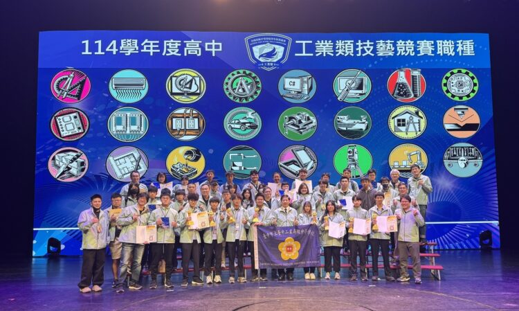 114全國工業類技藝競賽成績出爐-中市榮獲20金手46優勝