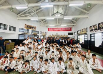 台中柔道錦標賽近300名選手參賽破歷屆記錄-4歲小將萌勇登場