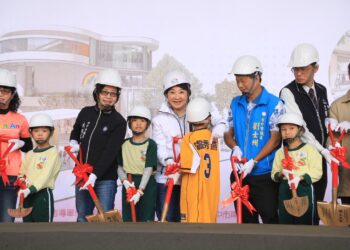 一甲子最好的禮物！春安國小新校舍動土-盧市長：投資教育就是投資台中未來