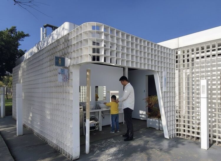 從洗手開始暖心！台中中央公園公廁試辦溫水洗手　冬季如五星級舒適體驗