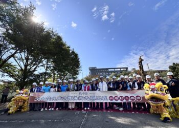 文山焚化廠汰舊換新先期工程動土-黃秘書長：邁向高效能再生能源園區