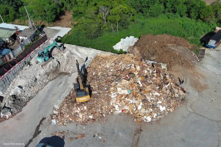 台中檢警環淨土專案擴大威力掃蕩-聯手查獲非法清理營建廢棄物犯罪產業鏈