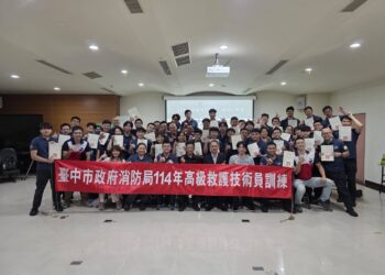 台中救護量能再升級！高級救護新血正式到位