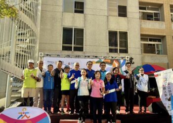 為公益而跑！22縣市視障者接力路跑環島