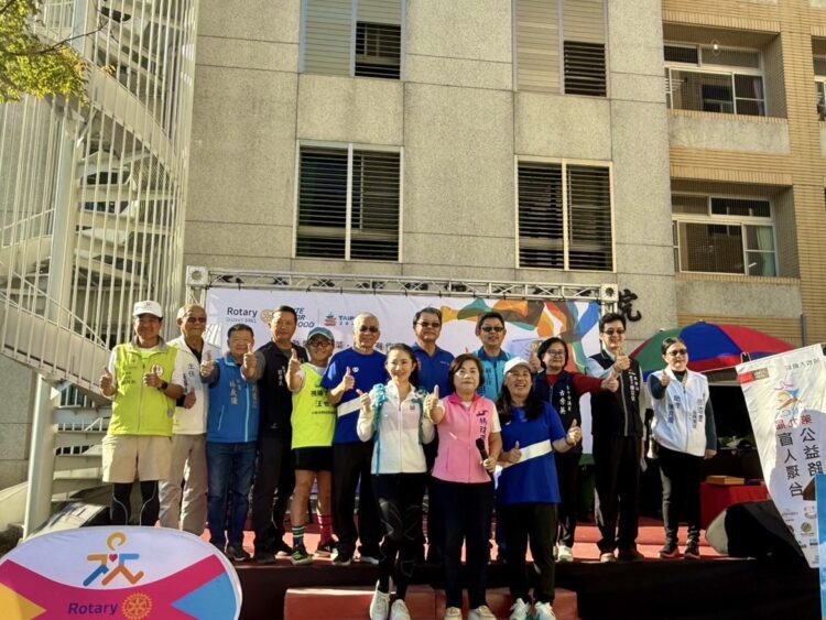 為公益而跑！22縣市視障者接力路跑環島