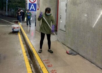 元旦返鄉、旅遊潮啟動　中市交通局提升台中車站清潔量能