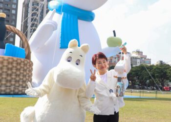 「幸福蜜馬」在台中！中台灣燈會2/15登場-盧市長：「姆明（moomin）」伴市民甜蜜過馬年