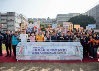 斥資8,029萬北區三民路人本改善開工！-串聯商圈校園-行人安全與動線全面升級