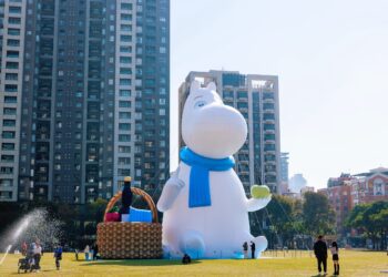 幸福蜜馬來台中？全世界最大姆明(moomin)現身話題爆棚！