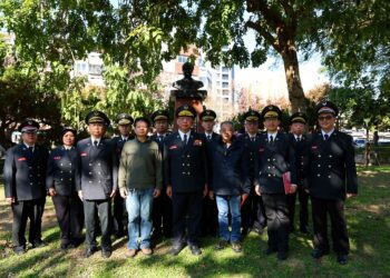致敬守護城市的永恆英雄-中市消防局辦追思活動
