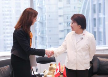 加國駐台代表何曼麗盛讚台中宜居-盧市長感謝參與慶典助城市行銷