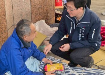 中市社會局暖心出擊-守護街友平安過冬